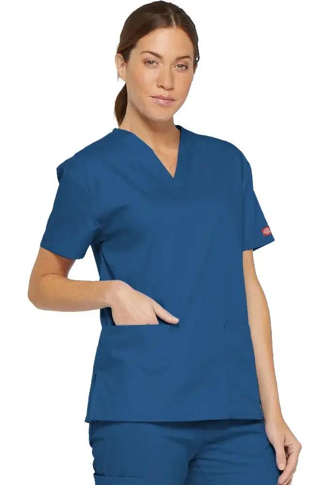 Dickies EDS Signature Women's V-Neck Scrub Top 86706 Simply Scrubs Australia